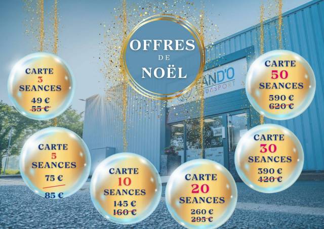 offres de noel au centre FAN D'O Carquefou